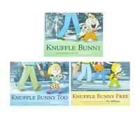 BOOKS4PEOPLE Knuffle Bunny Series Collection 3 Books Set By Mo Willems (Knuffle Bunny, Knuffle Bunny Too And Knuffle Bunny Free)