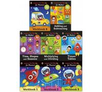 BOOKS4PEOPLE Ladybird I Am Ready Phonics Workbooks And Maths 8 Books Collection Set