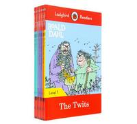 BOOKS4PEOPLE Ladybird Readers Roald Dahl Series 7 Books Collection Set (Level 1 - 4) (Twits, James And The Giant Peach, Enormous Crocodile, Esi