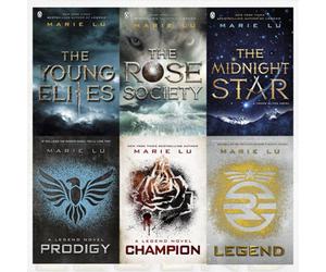 BOOKS4PEOPLE Legend Trilogy And Young Elite Trilogy By Marie Lu 6 Books Set - Legend, Champion, Prodigy, The Young Elites, The Rose Society, Th