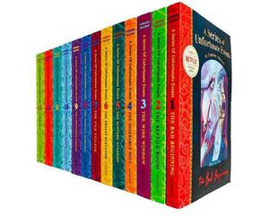 BOOKS4PEOPLE Lemony Snicket A Series Of Unfortunate Events Complete Collection 13 Children Books Set