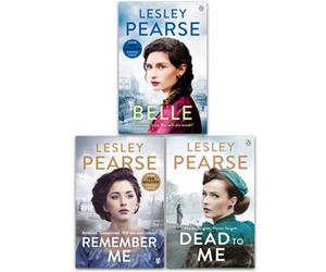 BOOKS4PEOPLE Lesley Pearse 3 Books Collection Set (Dead To Me, Belle, Remember Me)