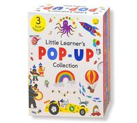 BOOKS4PEOPLE Little Learners Pop-Up Collection 3 Books Box Set (Beep-Beep And Zooms Things That Go, Dotty And Dash's 123, Alfie And Bet's Abc)