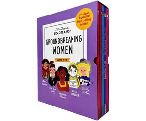 BOOKS4PEOPLE Little People Big Dreams Groundbreaking Women 5 Books Gift Set By Maria Isabel Sanchez Vegara