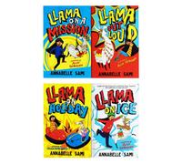 BOOKS4PEOPLE Llama Out Loud Series 4 Books Collection Set (Llama Out Loud, Llama On A Mission, Llama On Holiday & Llama On Ice)