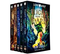 BOOKS4PEOPLE Lone Wolf Series Books 1 - 5 Collection Set By Joe Dever (Flight From The Dark, Fire On The Water, Caverns Of Kalte, Chasm Of Doom