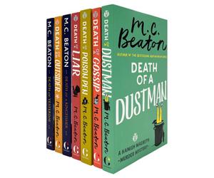 BOOKS4PEOPLE M C Beaton Hamish Macbeth Series Collection 7 Books Set (Series 3) (Death Of A Gossip, Death Of An Outsider, Death Of A Kingfisher