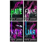 BOOKS4PEOPLE Madison Kate Series 4 Books Collection Set By Tate James (Hate, Liar, Fake & Kate)