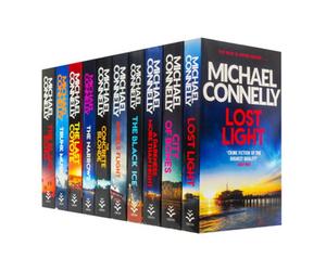 BOOKS4PEOPLE Michael Connelly Collection 10 Books Set (Lost Light, Black Ice, Angels Flight, The Narrows, Trunk Music, Black Echo, Concrete Blo