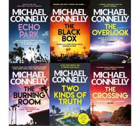 BOOKS4PEOPLE Michael Connelly Harry Bosch Series Collection 6 Books Set The Black Box, The Crossing, Echo Park, Two Kinds Of Truth, The Burning
