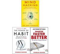 BOOKS4PEOPLE Mind Hacking, Power Of Habit, Smarter Faster Better 3 Books Collection Set