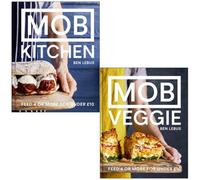 BOOKS4PEOPLE Mob Kitchen & Mob Veggie Feed 4 Or More For Under 10 Pounds By Ben Lebus 2 Books Collection Set