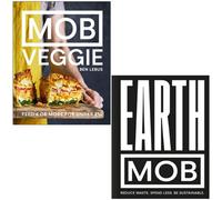 BOOKS4PEOPLE Mob Veggie Feed 4 Or More For Under Ten Pound By Ben Lebus & Earth Mob By Mob Kitchen Collection 2 Books Set