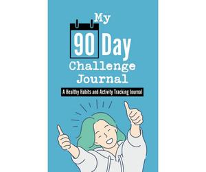 BOOKS4PEOPLE My 90 Day Challenge Self Care Journal: A Healthy Habits And Activity Tracking Journal