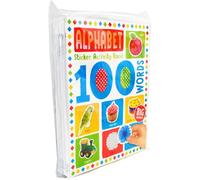 BOOKS4PEOPLE My First 100 Words Home Learning Sticker Activity 10 Books Set (Alphabet, My Busy Day, Nature, Ocean, All About Me, Early Learning