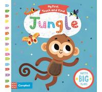 BOOKS4PEOPLE My First Touch And Find Jungle Children Early Learning Activity Book