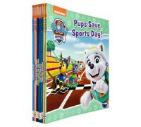 BOOKS4PEOPLE Nickelodeon Paw Patrol 10 Books Collection Set (Pups Meet The Mighty Twins, Save A Train, Save The Games, Save Sports Day,save Ryd