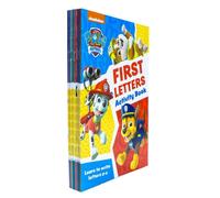 BOOKS4PEOPLE Paw Patrol Get Set For School Activity 12 Books Collection Set(First Letters, Phonics, Writing, Numbers, Counting, Spelling, 100 W