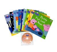 BOOKS4PEOPLE Peppa Pig 10 Books Collection Set (Orange Bag)