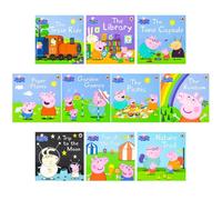 BOOKS4PEOPLE Peppa Pig: Peppa's Awesome Adventures 10 Storybooks Collection Set