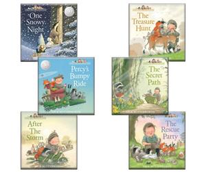 BOOKS4PEOPLE Percy The Park Keeper Collection 6 Books Set By Nick Butterworth