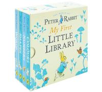 BOOKS4PEOPLE Peter Rabbit My First Little Library Board Books Box Set (Words, Shapes, Numbers & Colours)