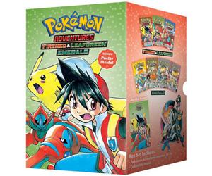 BOOKS4PEOPLE Pokemon Adventures Firered And Leafgreen Emerald Collection 7 Books Box Set