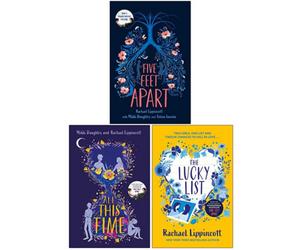 BOOKS4PEOPLE Rachael Lippincott Collection 3 Books Set (Five Feet Apart, All This Time, The Lucky List)