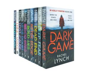 BOOKS4PEOPLE Rachel Detective Kelly Porter Series 10 Books Collection Set (Sudden Death, Lying Ways, Lost Cause, Little Doubt, Blood Rites,