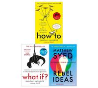 BOOKS4PEOPLE Rebel Ideas, How To And What If Collection 3 Books Set By Randall Munroe & Matthew Syed