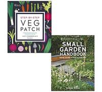 BOOKS4PEOPLE Rhs Step-By-Step Veg Patch By Lucy Chamberlain & Rhs Small Garden Handbook By Andrew Wilson 2 Books Collection Set