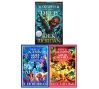 BOOKS4PEOPLE Rick Riordan Collection 3 Books Set (Percy Jackson And The Gr ods, Percy Jackson And The Greek Heroes & Daughter Of The Deep)