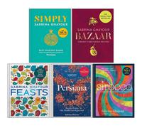 BOOKS4PEOPLE Sabrina Ghayour Collection 5 Books Set (Simply Easy Everyday Dishes, Bazaar, Feasts, Persiana, Sirocco)