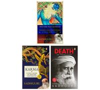 BOOKS4PEOPLE Sadhguru: A Yogi's Guide Collection 3 Books Set (Inner Engineering, Karma, Death)