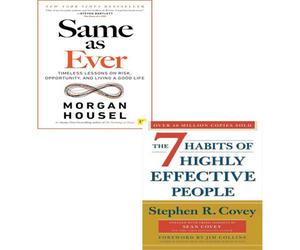 BOOKS4PEOPLE Same As Ever, The 7 Habits Of Highly Effective People 2 Books Collection Set