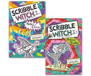 BOOKS4PEOPLE Scribble Witch Collection 2 Books Set By Inky Willis (Notes In Class, Magical Muddles)