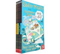 BOOKS4PEOPLE Shifty Mcgifty And Slippery Sam Collection 4 Books Set By Tracey Corderoy (Jingle Bells, The Spooky School, Up Up And Away & The A