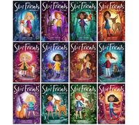 BOOKS4PEOPLE Star Friends Series 12 Books Collection Set By Linda Chapman (Mirror Magic, Wish Trap, Secret Spell, Dark Tricks, Night Shade, Poi