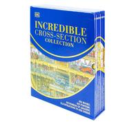 BOOKS4PEOPLE Stephen Biesty's Incredible Cross-Section Collection 7 Books Set