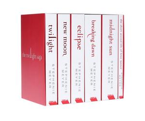 BOOKS4PEOPLE Stephenie Meyer Twilight Saga Collection 6 Books Set (White Cover)