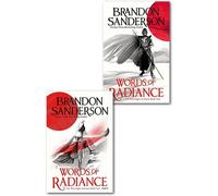 BOOKS4PEOPLE Stormlight Archive Book Two Brandon Sanderson Collection 2 Books Set (Words Of Radiance Part One, Words Of Radiance Part Two)
