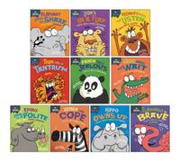 BOOKS4PEOPLE Sue Graves Behaviour Matters Series 10 Books Collection Set (Elephant Learns To Share, Lion's In A Flap, Monkey Needs To Listen, T