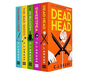 BOOKS4PEOPLE Sweetpea Series 5 Books Collection Set By C. J. Skuse (Sweetpea, In Bloom, Dead Head, Thorn In My Side And The Bad Seeds)