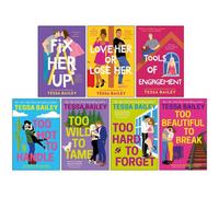 BOOKS4PEOPLE Tessa Bailey Hot And Hammered & Romancing The Clarksons Series 7 Books Collection Set (Fix Her Up, Love Her Or Lose Her, Tools Of