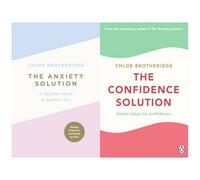 BOOKS4PEOPLE The Confidence Solution & The Anxiety Solution 2 Books Collection Set By Chloe Brotheridge