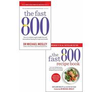 BOOKS4PEOPLE The Fast 800 & The Fast 800 Recipe Book 2 Books Collection Set By Dr Michael Mosley