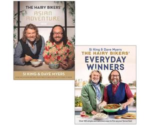 BOOKS4PEOPLE The Hairy Bikers Collection 2 Books Set (Asian Adventure & Everyday Winners)
