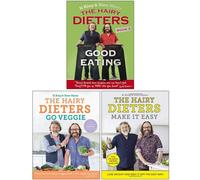 BOOKS4PEOPLE The Hairy Dieters Collection 3 Books Set By Hairy Bikers (Good Eating, Go Veggie, Make It Easy)
