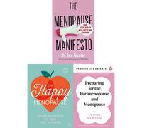 BOOKS4PEOPLE The Happy Menopause, Menopause Manifesto, Preparing For The Perimenopause 3 Books Collection Set