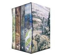 BOOKS4PEOPLE The Hobbit And The Lord Of The Rings 4 Books Collection Set Illustrated Edition